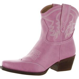 Pink Circus Heeled Booties  size 6.5